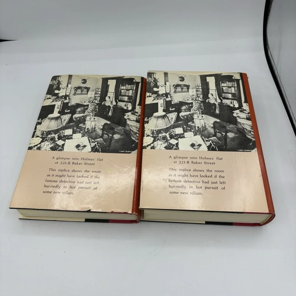 Sir Arthur Conan Doyle The Complete Sherlock Holmes Volume 1 & 2 HC‎ Book Set